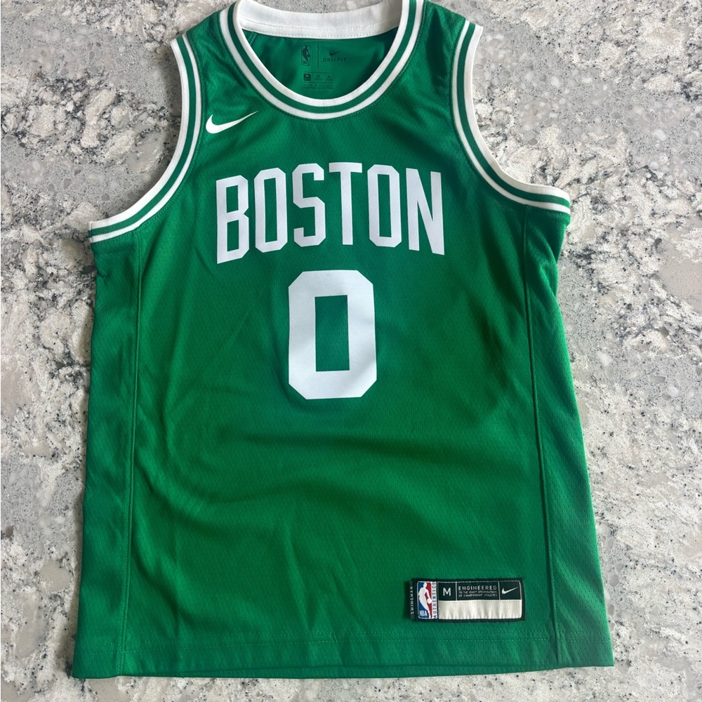 Nike NBA Swingman Tatum Boston Celtics Jersey Youth Size M, 0 Green, NWO tags